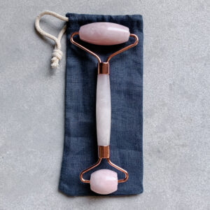 Facial Roller Rose Quartz