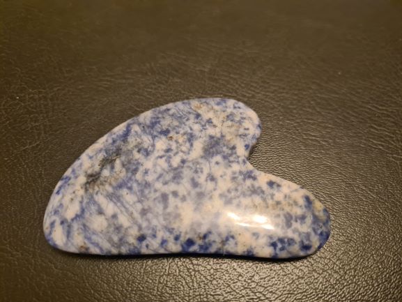 Gua Sha stone Blue Sodalite