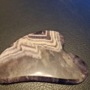 Amethyst Gua Sha stone